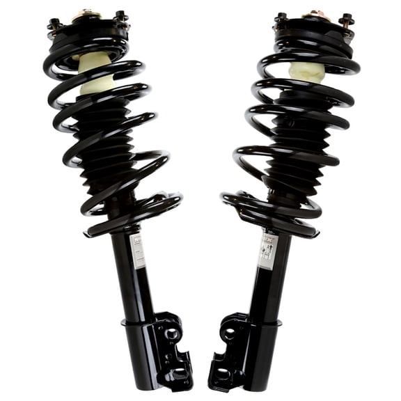 AutoShack Front Complete Strut & Coil Spring Assembly Set for Saturn SC 1991-2002 SL1 SL2 1993-1999 SW1 1993-2001 SW2 1993-2002 SC1 SC2 FWD | Driver & Passenger Side Replacement Kit CST100111PR