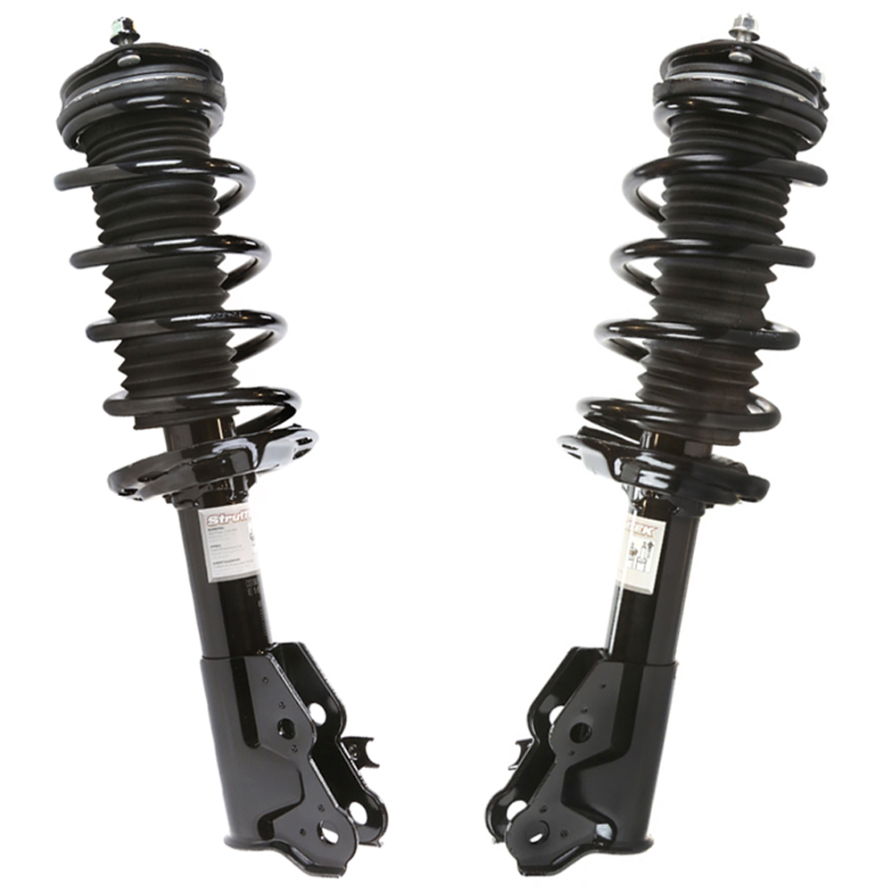 AM Autoparts Front Left Strut & Coil Spring Assembly For 2006-2011 Honda Civic – Direct Replacement