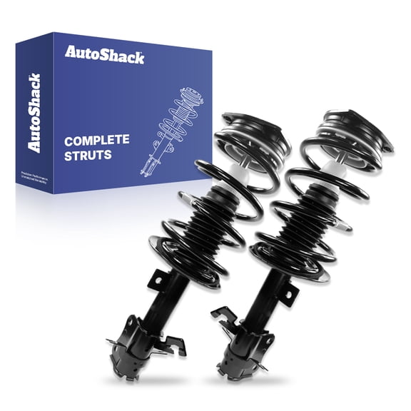 AutoShack Front Complete Strut & Coil Spring Assemblies - Driver and Passenger Side for Nissan, Sentra 2007-2012, FWD L4 2.0L