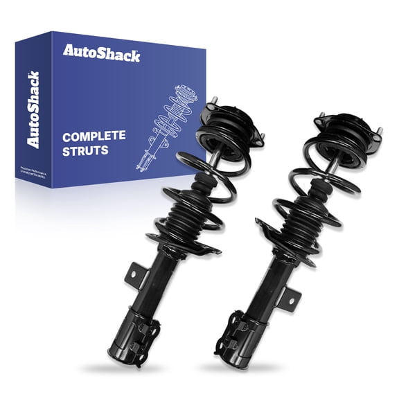 AutoShack Front Complete Struts Assembly with Coil Springs, 2pcs, Driver & Passenger Side for Hyundai Elantra 2011-2016 FWD 1.8L 2.0L