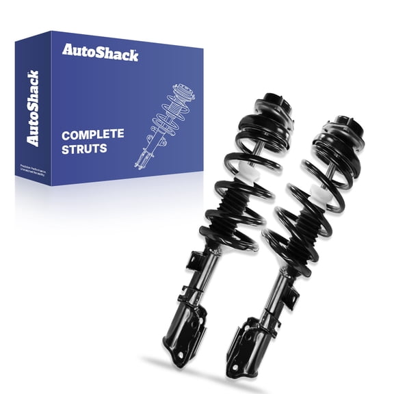 AutoShack Front Complete Strut & Coil Spring Assemblies - Driver and Passenger Side for Ford, Fusion 2013-2020, AWD FWD L4 2.0L