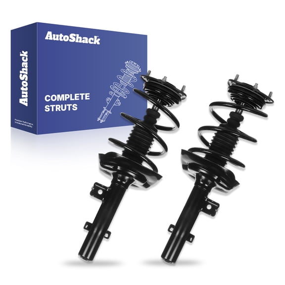AutoShack Front Complete Strut & Coil Spring Assemblies - Driver and Passenger Side for Honda, Accord 2013-2017, FWD L4 2.4L