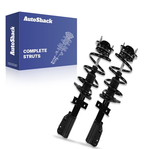 AutoShack Front Complete Strut & Coil Spring Assemblies - Driver and Passenger Side for Chevrolet, GMC & Buick, Traverse 2013-2017 Acadia 2013-2016 Enclave 2013-2017, AWD FWD V6 3.6L
