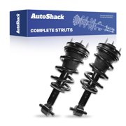 AutoShack Front Complete Struts Assembly with Coil Springs, 2pcs, Driver & Passenger Side for Chevrolet Silverado 1500 2014-2018 RWD 4.3L 5.3L 6.2L