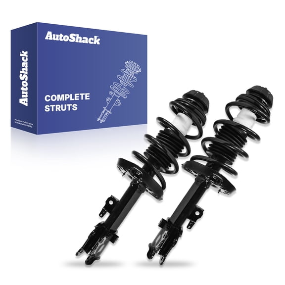 AutoShack Front Complete Strut & Coil Spring Assemblies - Driver and Passenger Side for Kia, Soul 2010-2013, FWD L4 1.6L 2.0L