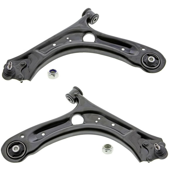 AutoShack Front Lower Control Arms and Ball Joint with Bushings for Volkswagen, Passat 2012-2022 Beetle 2012-2019, FWD L4 1.8L 2.0L L5 2.5L V6 3.6L, Pair