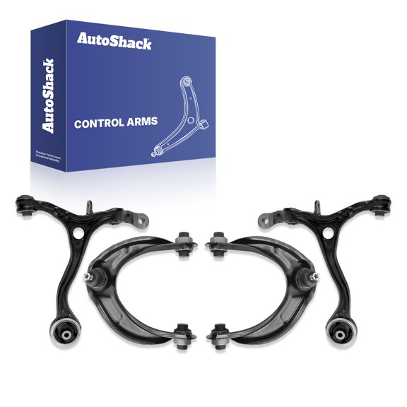 AutoShack Front Control Arms and Ball Joint with Bushings Replacement for 2008-2012 Honda Accord 2009-2014 Acura TSX 4-PC Set