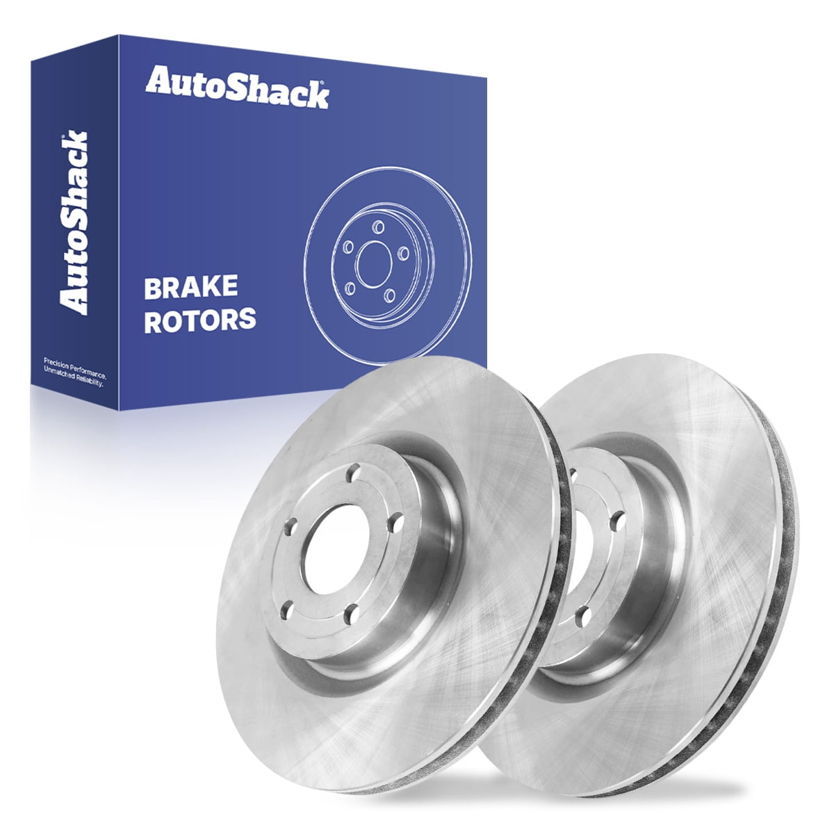 AutoShack Front Brake Rotors for Ford & Lincoln, Escape 2020-2025 Bronco Sport 2021-2025 Corsair 2020-2025, AWD FWD L3 1.5L L4 2.0L 2.3L 2.5L - 12.13" (308 mm), 5-Lug
