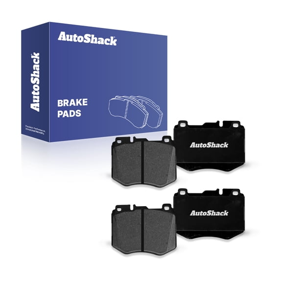 AutoShack Front Premium Ceramic Brake Pad Set for Mercedes-Benz, C300 2015-2021 GLC300 2016-2018 C400 2015, AWD RWD L4 2.0L V6 3.0L