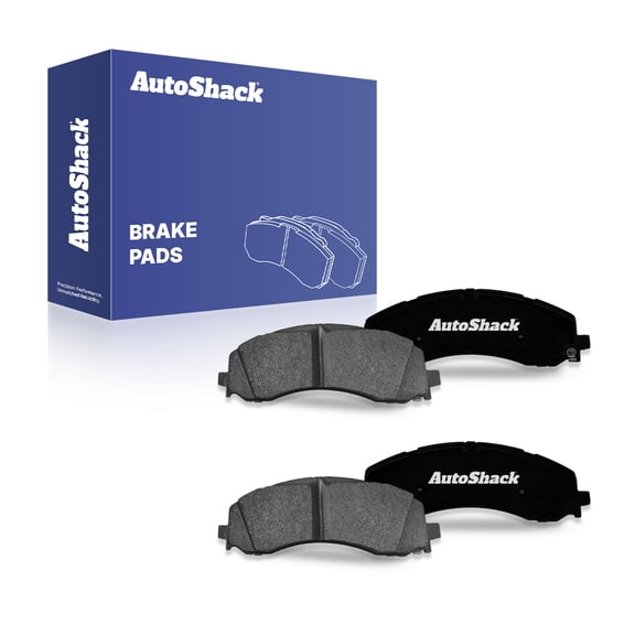 AutoShack Front Premium Ceramic Brake Pad Set for Ram, 2500 2019-2024 3500 2019-2024, 4WD RWD L6 6.7L V8 6.4L