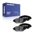 thumbnail image 1 of AutoShack Front Ceramic Brake Pad Set for Volkswagen & Audi, Jetta 2019-2025 Q3 2021-2025 GTI 2015-2021 CC 2013-2016 Golf R 2015-2019 S3 2015-2020, 2023-2025, AWD FWD L4 1.5L 2.0L V6 3.6L, 1 of 5