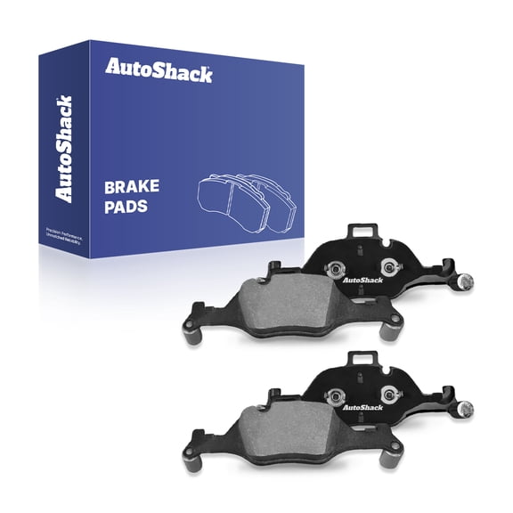 AutoShack Front Ceramic Brake Pad Set for BMW, X5 2019-2023 i4 2022-2024 530i xDrive 2017-2023 X6 2020-2023 530e 2021-2023 540d xDrive 2018, RWD AWD L4 2.0L L6 3.0L V8 4.4L
