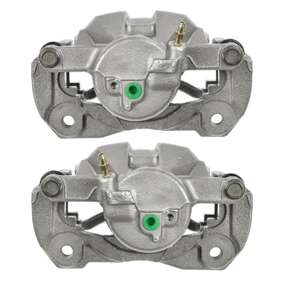 AutoShack Front Driver and Passenger Side New Brake Calipers Assembly with Bracket Set of 2 Replacement for 2012-2017 Toyota Prius V 2012-2018 RAV4 2008-2015 Scion xB 2010-2012 Lexus HS250h V6 AWD FWD