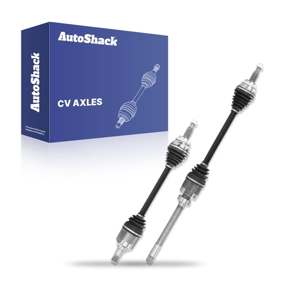 AutoShack Front CV Axle Shaft Assemblies for Toyota, Sienna 2011-2015, AWD V6 3.5L, Driver and Passenger, Pair