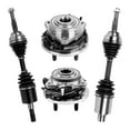 thumbnail image 1 of AutoShack Front CV Axle Shaft Wheel Hub Bearing Assemblies with ABS | Replacement for 2002-2007 Jeep Liberty | 4-PC, 1 of 3