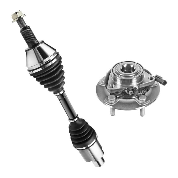 AutoShack Front Left or Right CV Axle Shaft Wheel Hub Bearing Assembly Replacement for 2012-2018 Ram 1500 4WD 2019 Ram 1500 Classic 4WD Driver or Passenger Side 5-Lug 5 HUB010200214