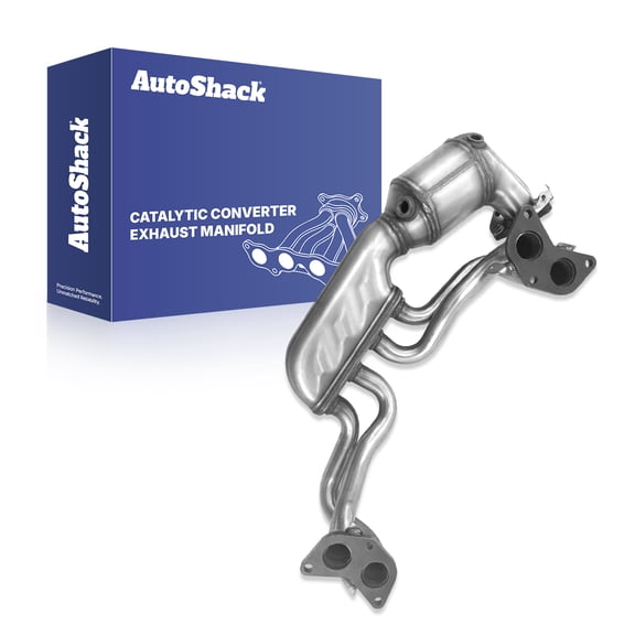 AutoShack Exhaust Manifold Catalytic Converter Kit | Replacement for 2011-2016 Subaru Forester 2012-2016 Subaru Impreza | 2-PC
