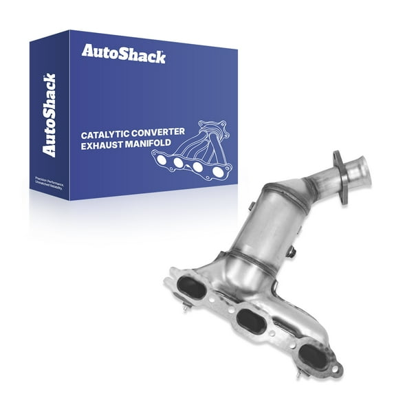 AutoShack Exhaust Manifold Catalytic Converter Kit | Replacement for 2008-2010 Dodge Grand Caravan 2008-2010 Chrysler Town & Country 2008-2010 Dodge Avenger 2007-2010 Chrysler Sebring | 2-PC