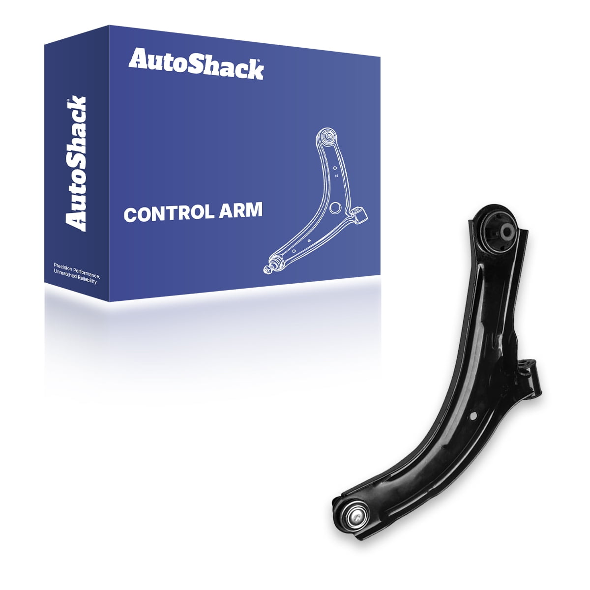 AutoShack Front Left Lower Control Arm and Ball Joint with Bushings for Nissan, Versa 2007-2012 Cube 2009-2014, FWD L4 1.6L 1.8L
