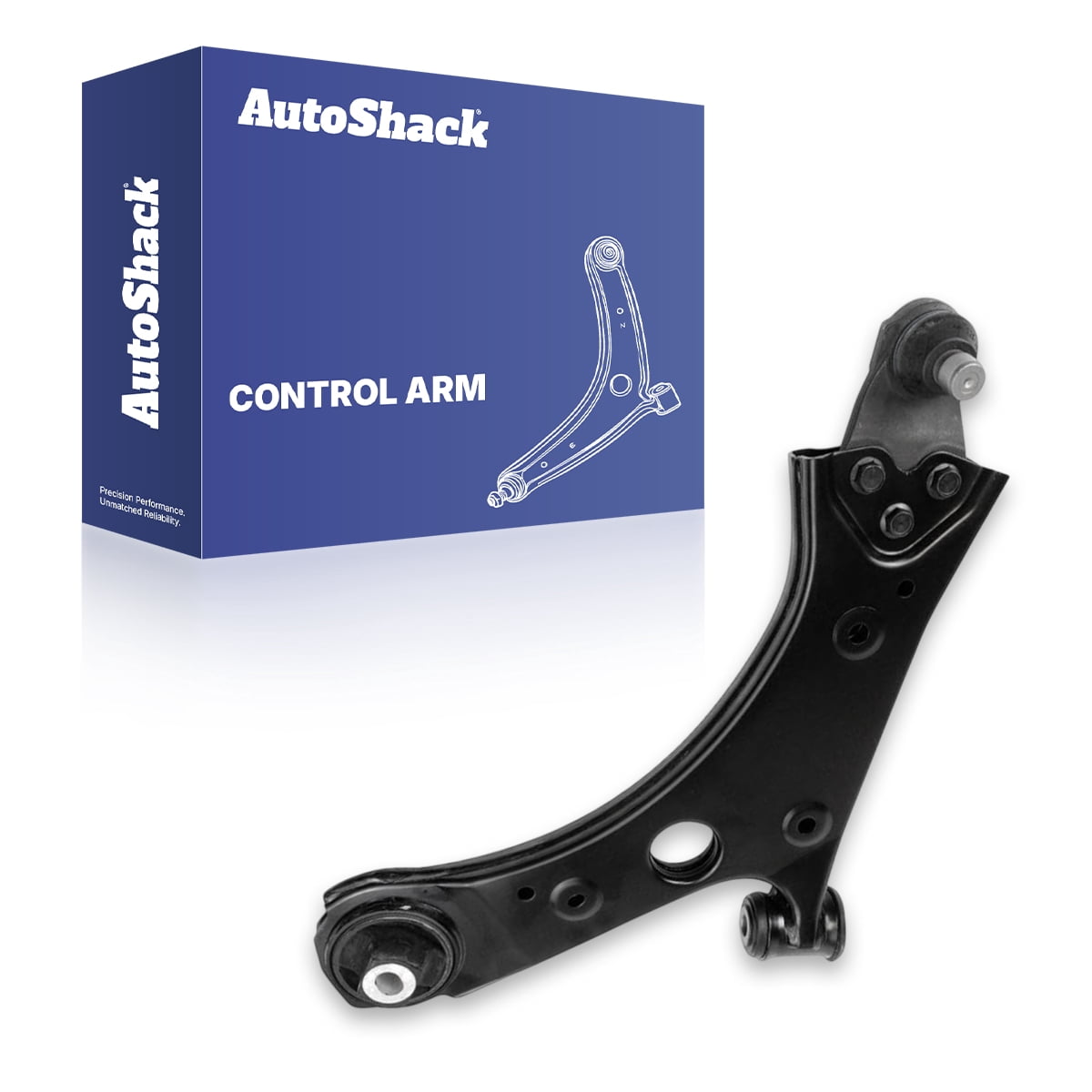 AutoShack Front Left Lower Control Arm and Ball Joint with Bushings for Jeep & Fiat, Renegade 2015-2023 500X 2016-2023, AWD FWD L4 1.3L 1.4L 2.4L