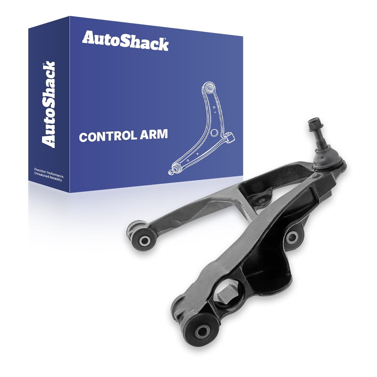AutoShack Front Left Lower Control Arm and Ball Joint with Bushings for Chevrolet & GMC, Silverado 1500 1999-2006 Sierra 1500 1999-2006 Tahoe 2000-2006, 4WD RWD AWD V6 4.3L V8 4.8L 5.3L 5.7L 6.0L