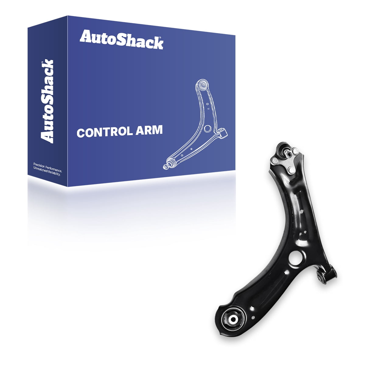AutoShack Front Left Lower Control Arm and Ball Joint with Bushings for Volkswagen, Jetta 2011-2018, FWD L4 1.4L 1.8L 2.0L L5 2.5L