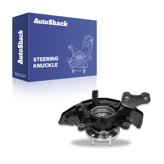 AutoShack Front Loaded Steering Knuckle and Wheel Hub Bearing Assembly - Driver Side for Toyota, Camry 2007-2011, FWD L4 2.4L - with ABS