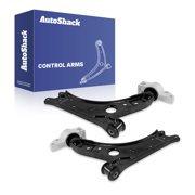 AutoShack Front Lower Control Arms with Ball Joints, 2pcs, Compatible with Volkswagen Jetta 2005-2014 1.8L 1.9L 2.0L 2.5L