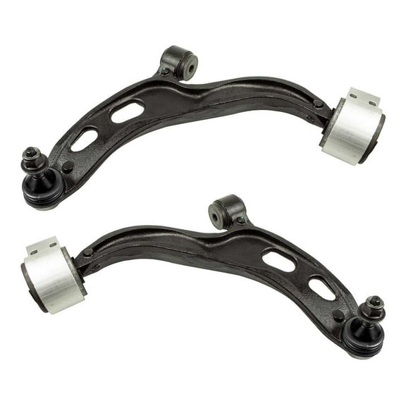 AutoShack Front Lower Control Arms and Ball Joint with Bushings for Ford, Taurus 2010-2019 Flex 2010-2019 Police Interceptor Sedan 2013-2019, AWD FWD L4 2.0L V6 3.5L 3.7L, Pair