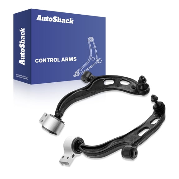 AutoShack Front Lower Control Arms and Ball Joint with Bushings for Ford, Taurus 2010-2019 Flex 2010-2019 Police Interceptor Sedan 2013-2019, AWD FWD L4 2.0L V6 3.5L 3.7L, Pair