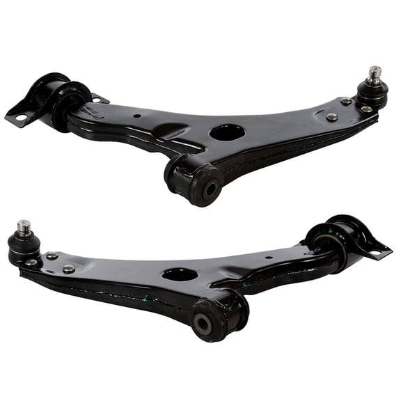 AutoShack Front Lower Control Arms and Ball Joint with Bushings for Ford, Focus 2004-2011, FWD L4 2.0L 2.3L, Pair