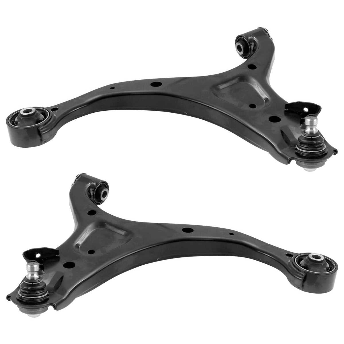 AutoShack Front Lower Control Arms and Ball Joint with Bushings for Hyundai & Kia, Santa Fe 2007-2012 Sorento 2011-2013, AWD FWD L4 2.4L V6 2.7L 3.3L 3.5L, Pair