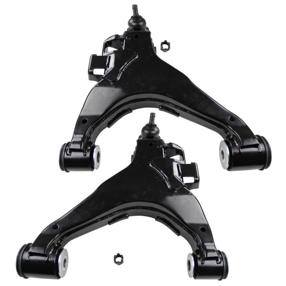 AutoShack Front Lower Control Arms and Ball Joint with Bushings | Replacement for 2013-2021 Lexus LX570 2013-2021 Toyota Land Cruiser | 2-PC