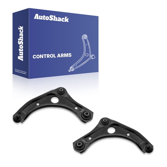 AutoShack Front Lower Control Arms and Ball Joint with Bushings for Nissan, Versa 2012-2019 Versa Note 2014-2019 Micra 2015-2019, L4 1.6L, Pair