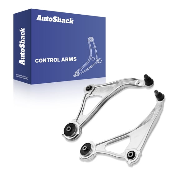 AutoShack Front Lower Control Arms and Ball Joint with Bushings for Nissan, Altima 2013-2014, FWD L4 2.5L V6 3.5L, Pair