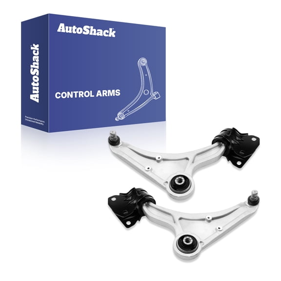 AutoShack Front Lower Control Arms with Ball Joints, 2pcs, Compatible with Ford Fusion 2013-2020 1.5L 1.6L 2.0L 2.5L 2.7L