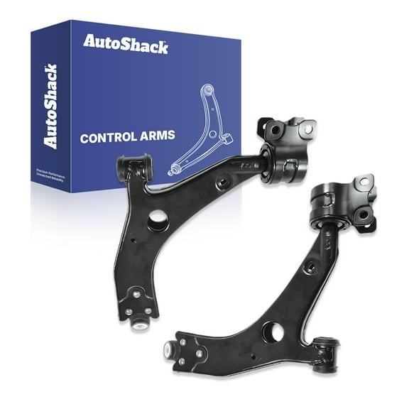AutoShack Front Lower Control Arms and Ball Joint with Bushings for Volvo, S40 2006-2011 C70 2006-2013 C30 2007-2013 V50 2006-2011, FWD AWD L5 2.4L 2.5L, Pair