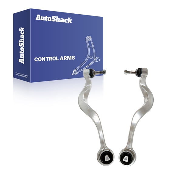 AutoShack Front Lower Forward Control Arms and Ball Joint with Bushings for BMW, 528i 2008-2010 530i 2004-2007 M5 2006-2010, L6 3.0L V10 5.0L, Pair