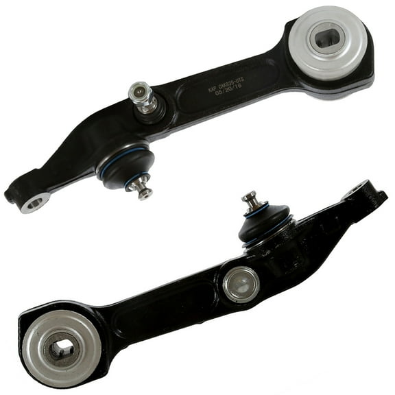 AutoShack Front Lower Rearward Control Arms and Ball Joint with Bushings for Mercedes-Benz, S430 2000-2006 S500 2000-2006, RWD V8 4.3L 5.0L, Pair