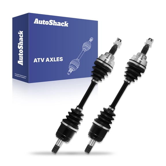 AutoShack Front ATV CV Axle Shaft Assembly, 2pcs, Driver & Passenger Side for Honda TRX350FE FourTrax Rancher 4x4 ES 2000-2005