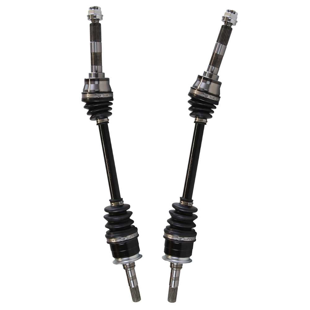 AutoShack Front CV Axle Shaft Assembly Set of 2 Replacement for 2000 Kawasaki KAF620 Mule 2510 4x4 2000-2002 Kawasaki KAF950 Mule 2510 Diesel Driver and Passenger Side ADSKKAW8003PR