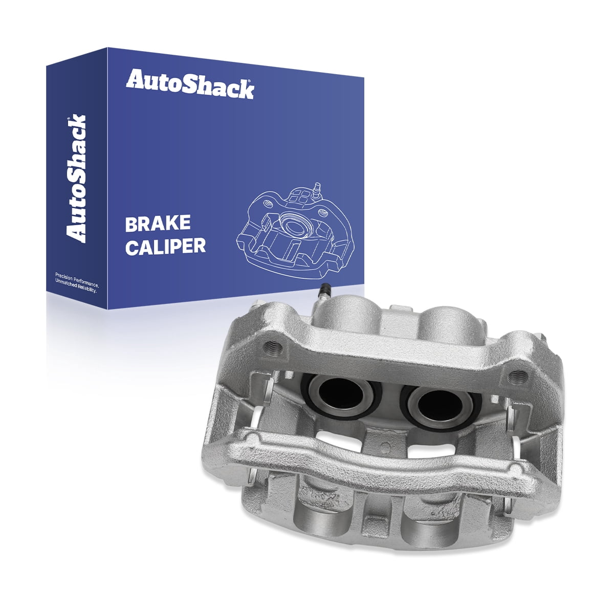 AutoShack Front Brake Caliper for Ford & Lincoln, F-150 2010-2011 Expedition 2010-2021 Navigator 2010-2021, 4WD RWD AWD V6 3.5L 3.7L V8 4.6L 5.0L 5.4L 6.2L, Right