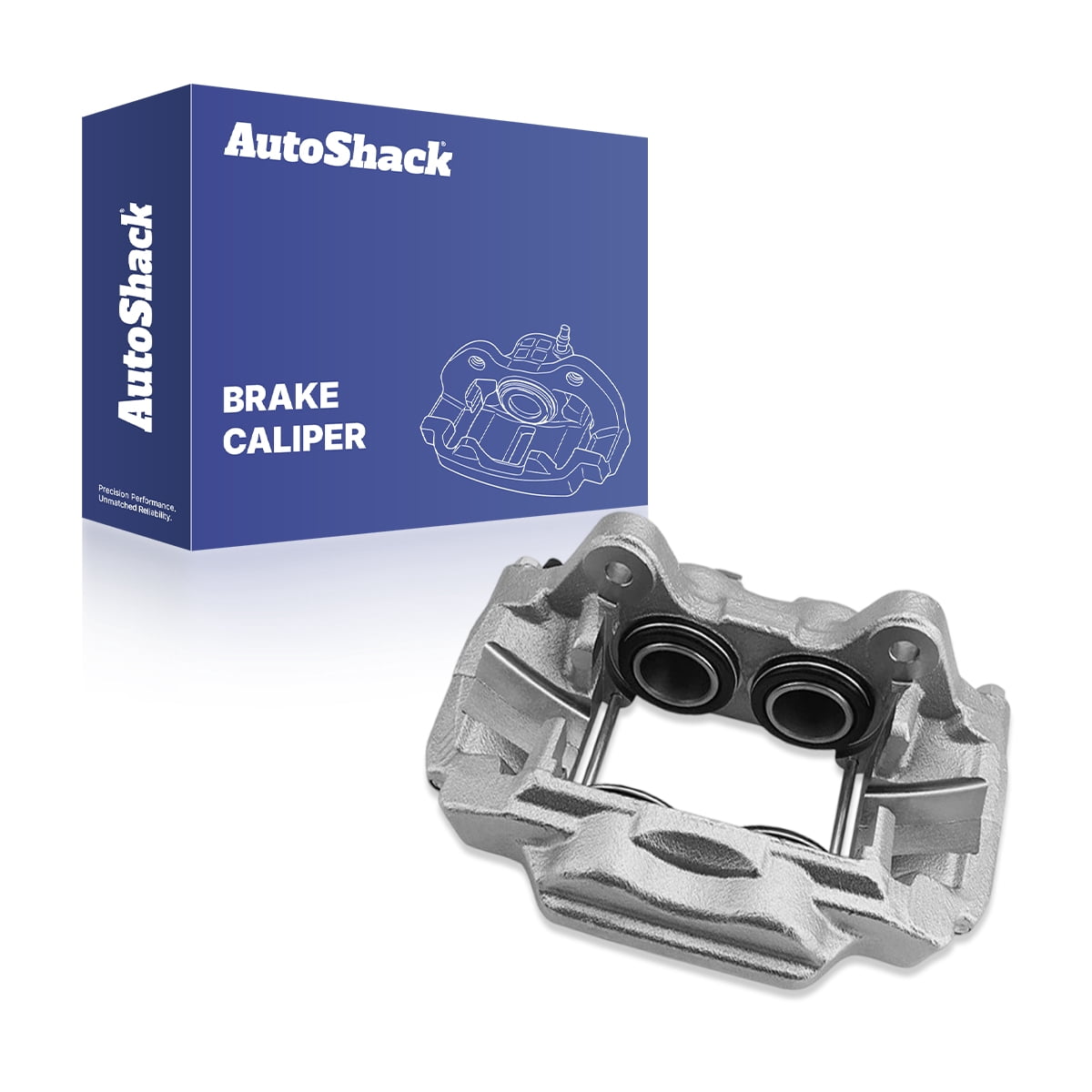AutoShack Front Brake Caliper for Toyota, Tundra 2000-2006 Sequoia 2001-2007 4Runner 2003-2005, 4WD RWD V6 3.4L 4.0L V8 4.7L, Left or Right