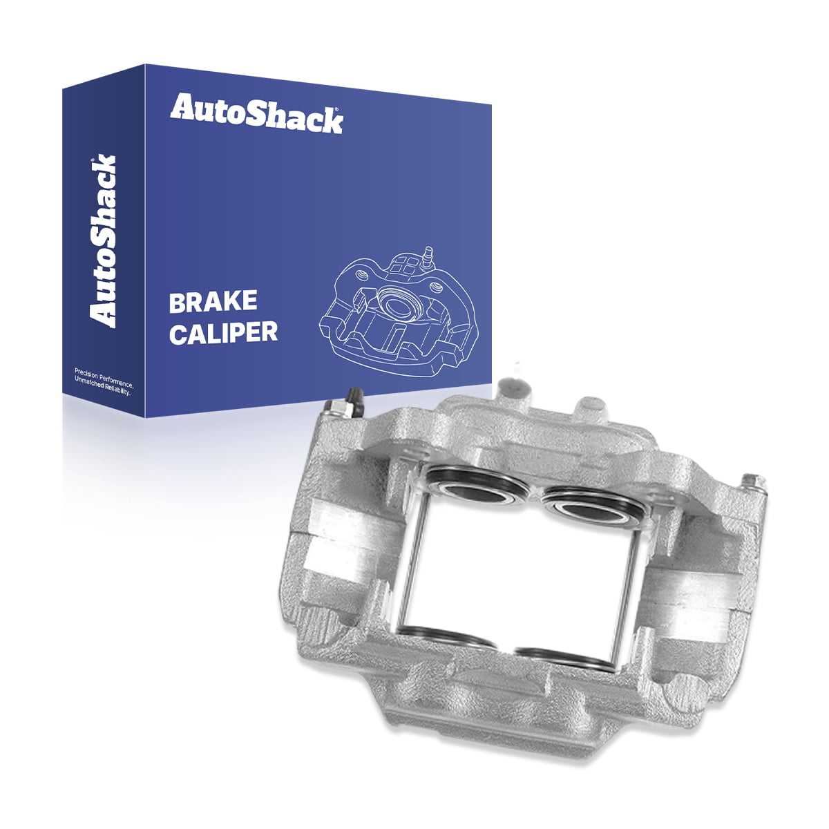 AutoShack Front Brake Caliper for Toyota, Tundra 2000-2006 Sequoia 2001-2007 4Runner 2003-2005, 4WD RWD V6 3.4L 4.0L V8 4.7L, Left or Right