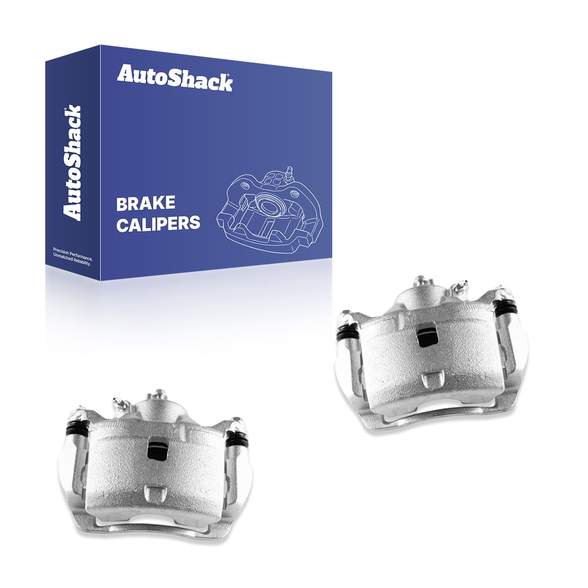 AutoShack Front Brake Calipers for Honda & Acura, Accord 2003-2017 Civic 2013-2021 Fit 2013-2014 ILX 2013-2015 CR-Z 2016, FWD L4 1.5L 1.8L 2.0L 2.4L V6 3.0L, Left and Right, Pair