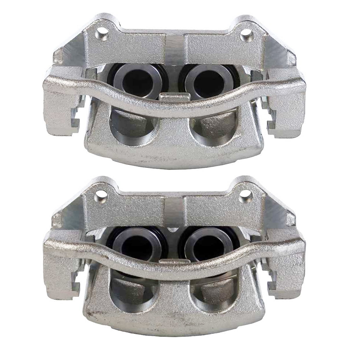 AutoShack Front New Brake Calipers Assembly with Bracket Set of 2