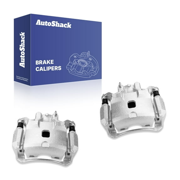 AutoShack Front Brake Calipers for Nissan, Sentra 2007-2019, FWD L4 1.8L 2.0L, Left and Right, Pair