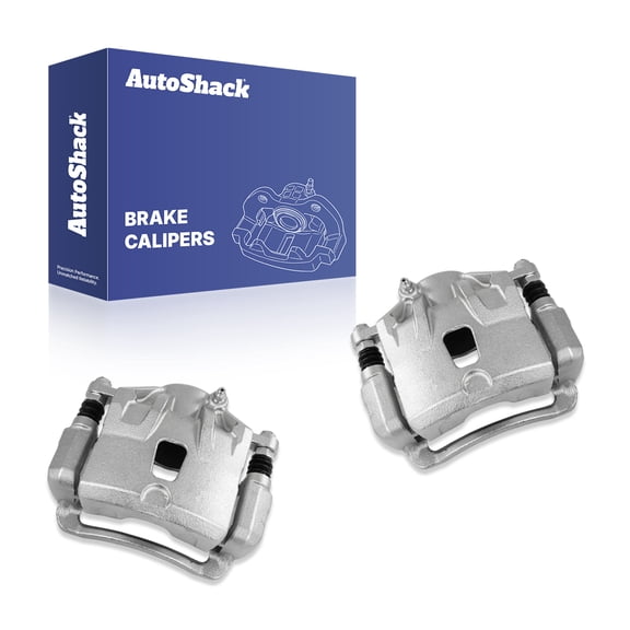 AutoShack Front Brake Calipers for Hyundai, Elantra 2011-2016 Elantra Coupe 2013-2014, FWD L4 1.8L 2.0L, Left and Right, Pair
