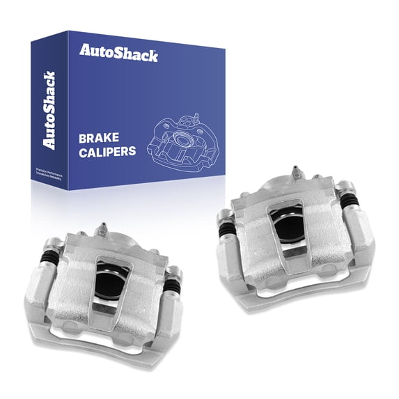 AutoShack Front Brake Calipers for Hyundai & Kia, Sonata 2011-2015 Optima 2011-2016, FWD L4 2.0L 2.4L, Left and Right, Pair
