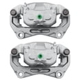thumbnail image 1 of AutoShack Front New Brake Calipers Assembly with Bracket Set of 2 Driver and Passenger Side Replacement for 2013-2019 Nissan Pathfinder 2015-2019 Murano 2013 INFINITI JX35 2014-2019 QX60 4WD AWD FWD, 1 of 4